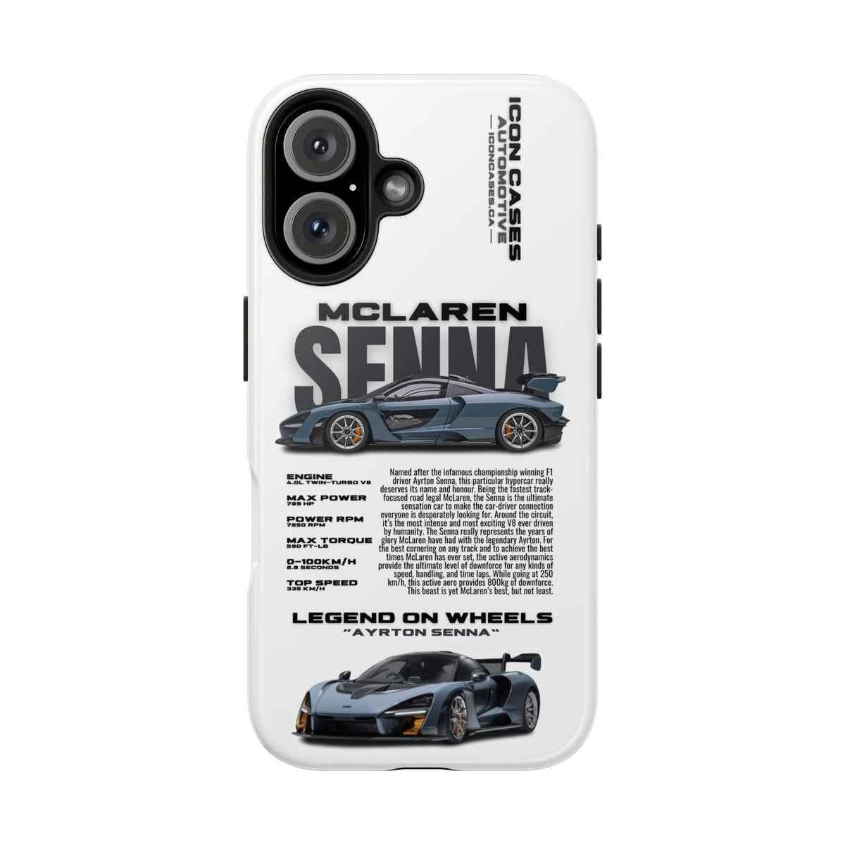 "Senna" White Case