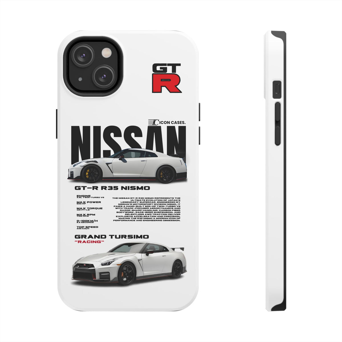 "GTR R35" white case