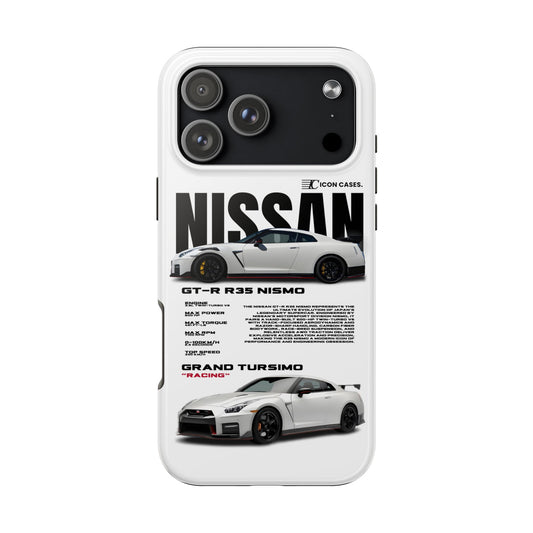 "GTR R35" white case