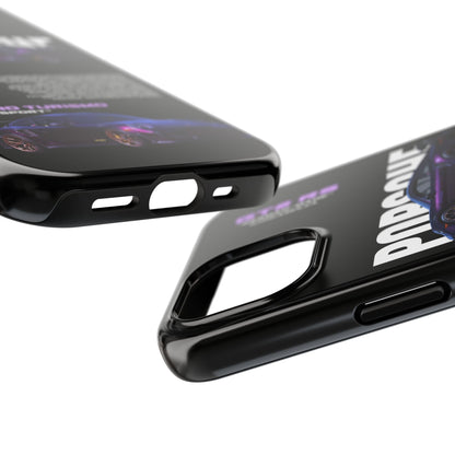 "Purple GT2RS" Black Case