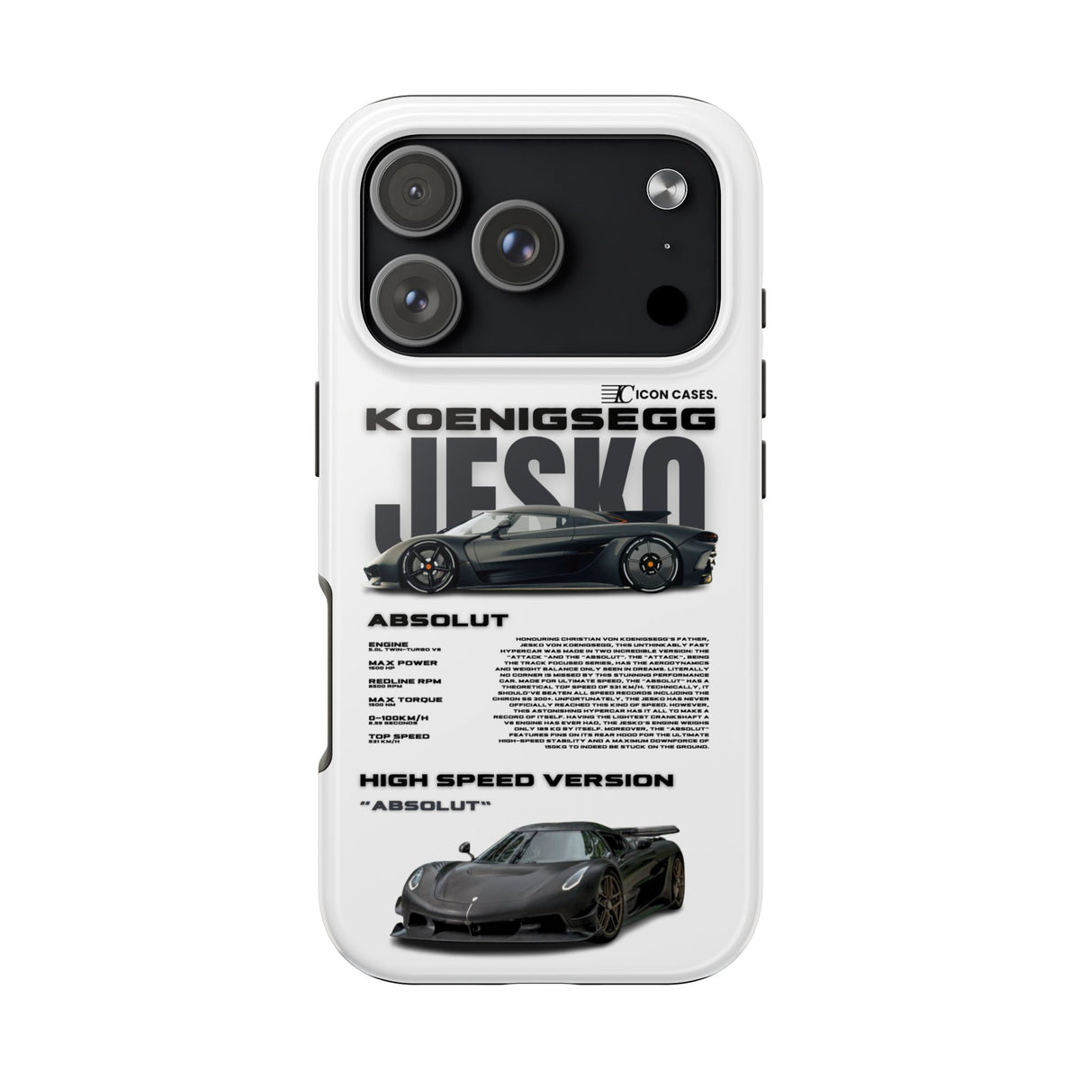 "Jesko" White case