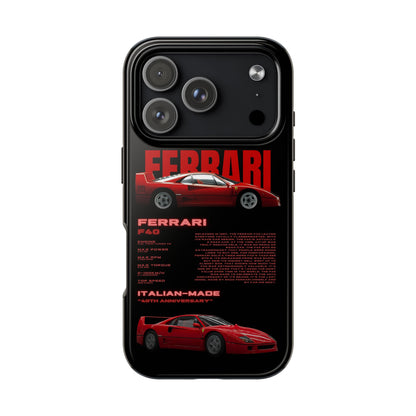 "F40" Black Case