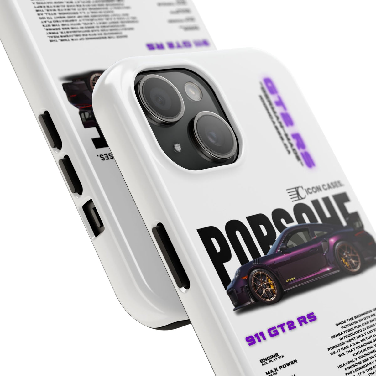 "Purple GT2RS" White Case