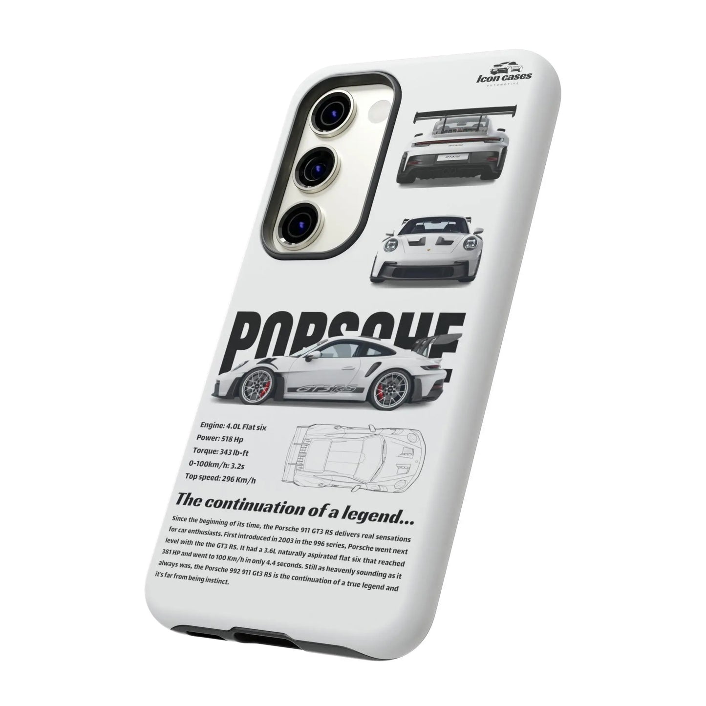 "Gt3 RS" hard case - Samsung galaxy - Icon Cases