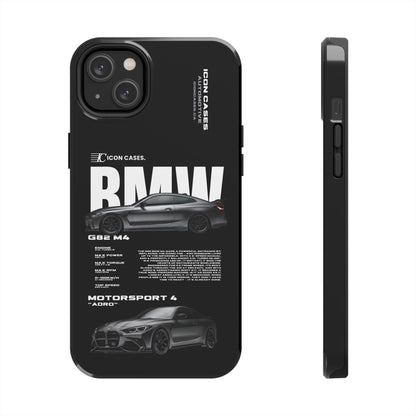 "G82 M4" Black Case Phone Case Icon Cases