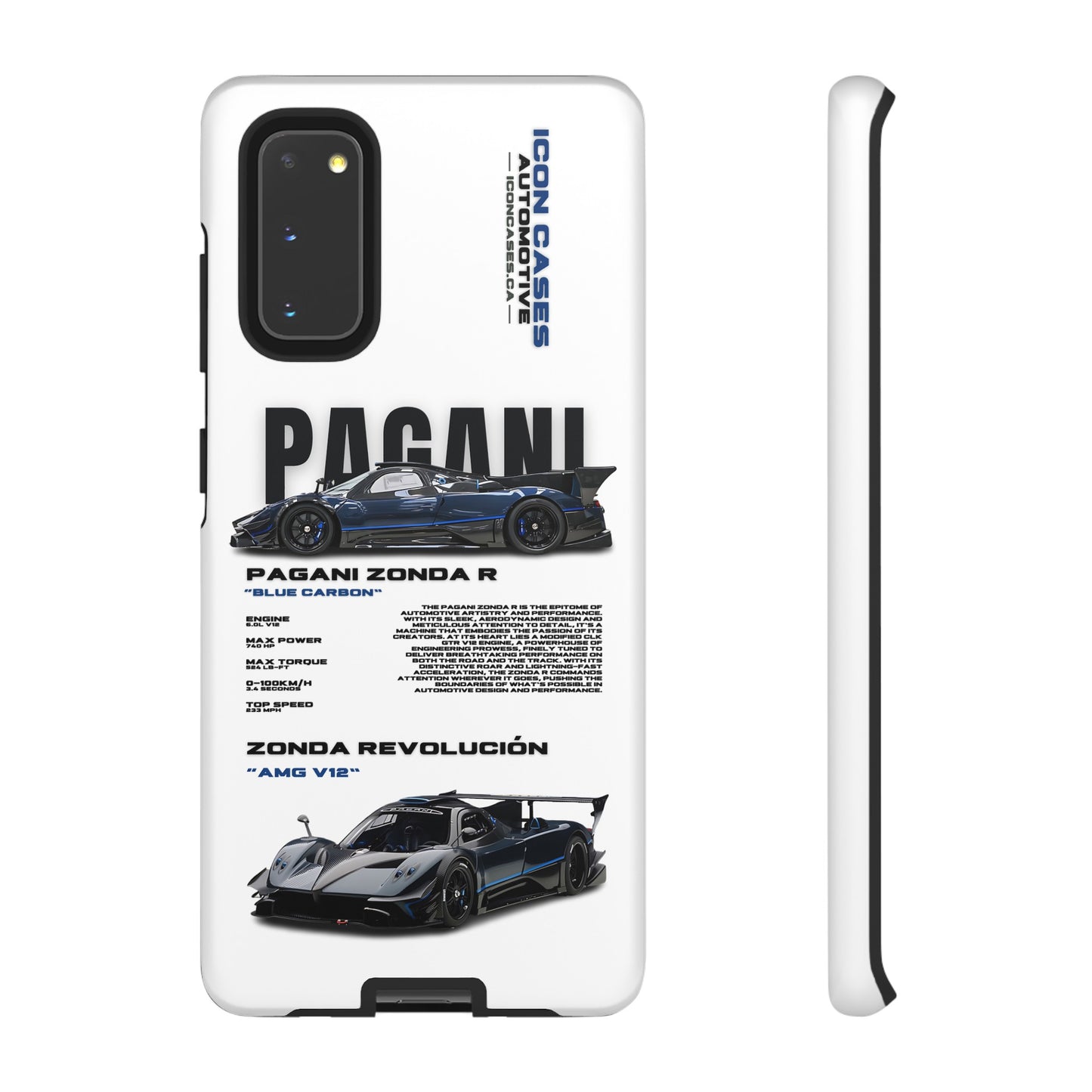 "Zonda R" hard case - samsung Phone Case Icon Cases