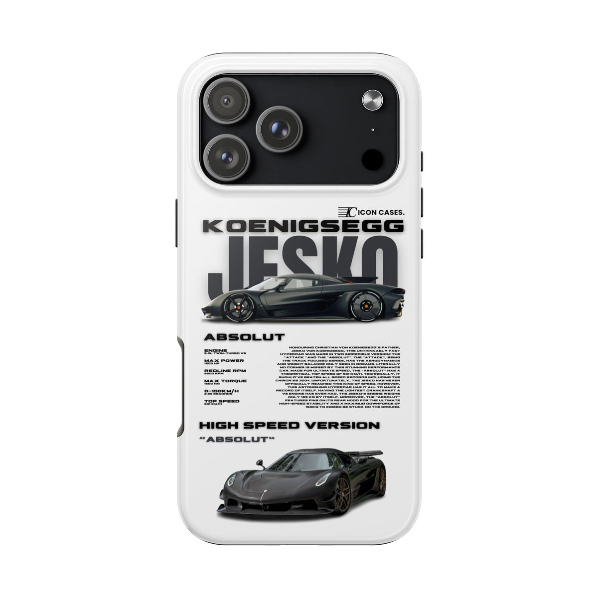 "Jesko" White case