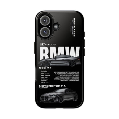"G82 M4" Black Case Phone Case Icon Cases