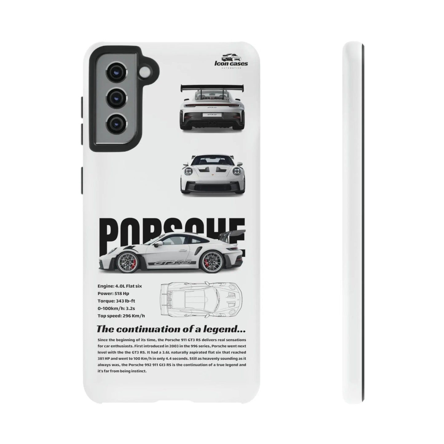 "Gt3 RS" hard case - Samsung galaxy - Icon Cases