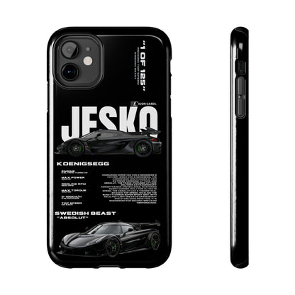 "Jesko" Black case