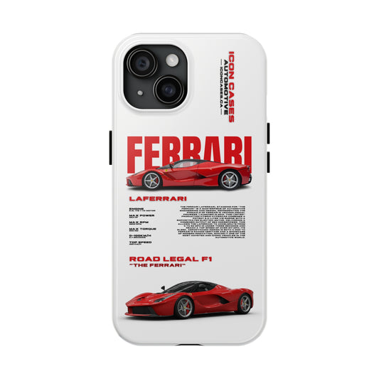 "Laferrari" White Case Phone Case Icon Cases