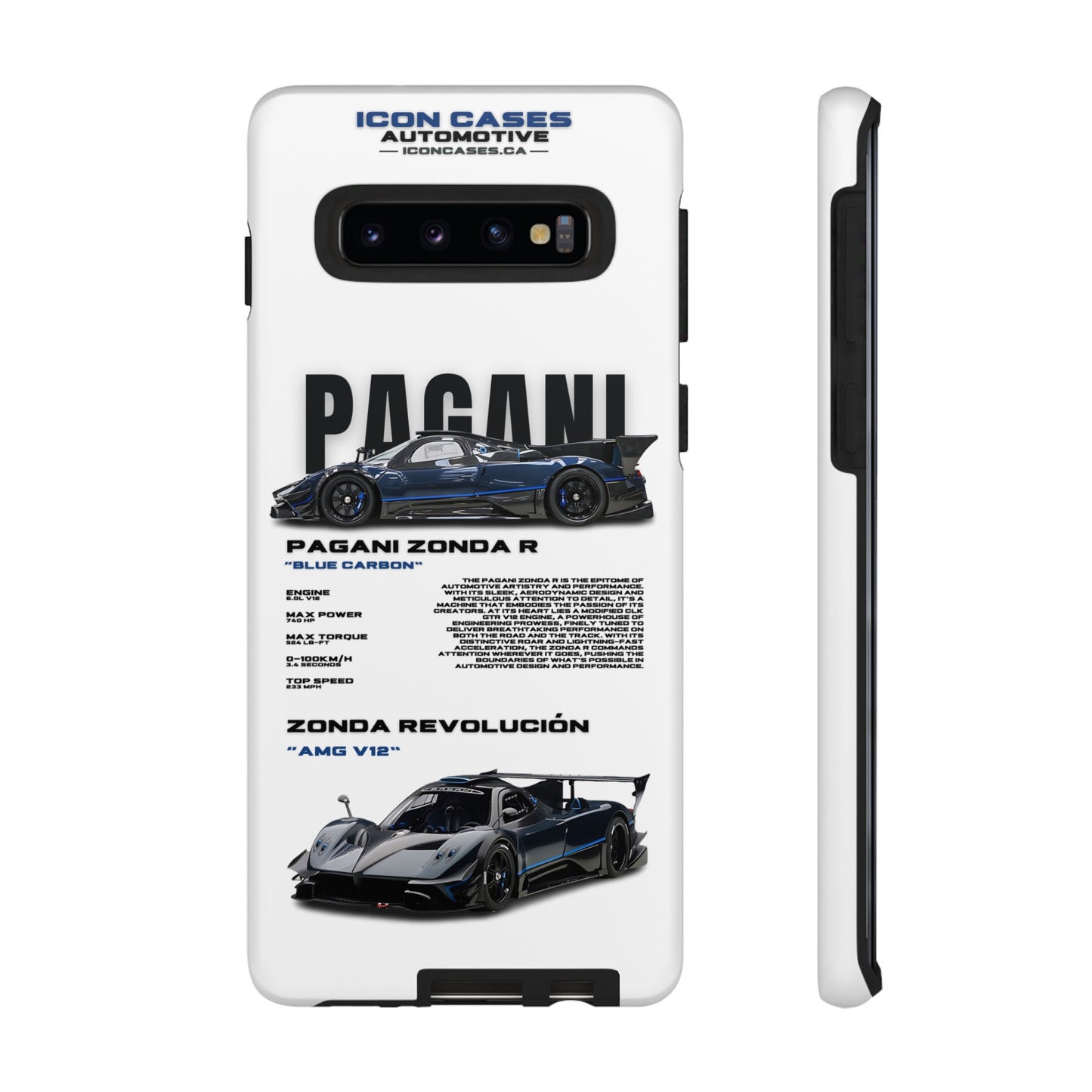 "Zonda R" hard case - samsung Phone Case Icon Cases