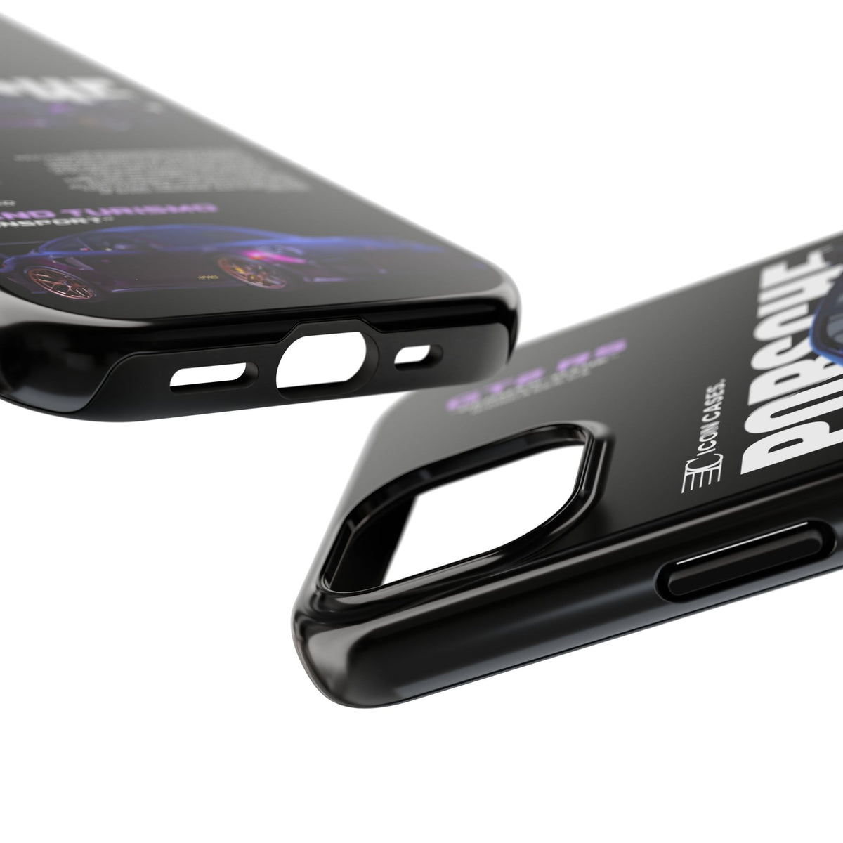 "Purple GT2RS" Black Case