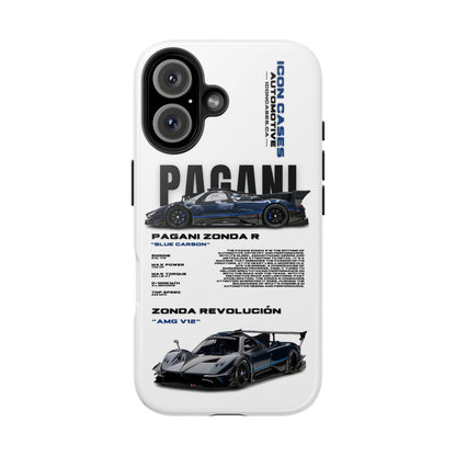 "Zonda R" White Case Phone Case Icon Cases