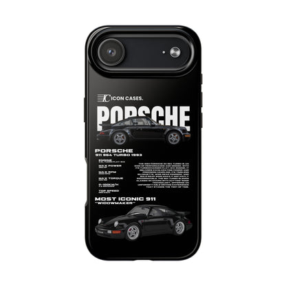 "964 Turbo" black case Phone Case Icon Cases