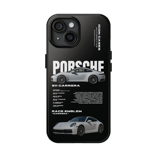 "992 carrera" Black Case