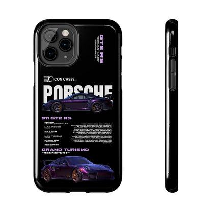 "Purple GT2RS" Black Case