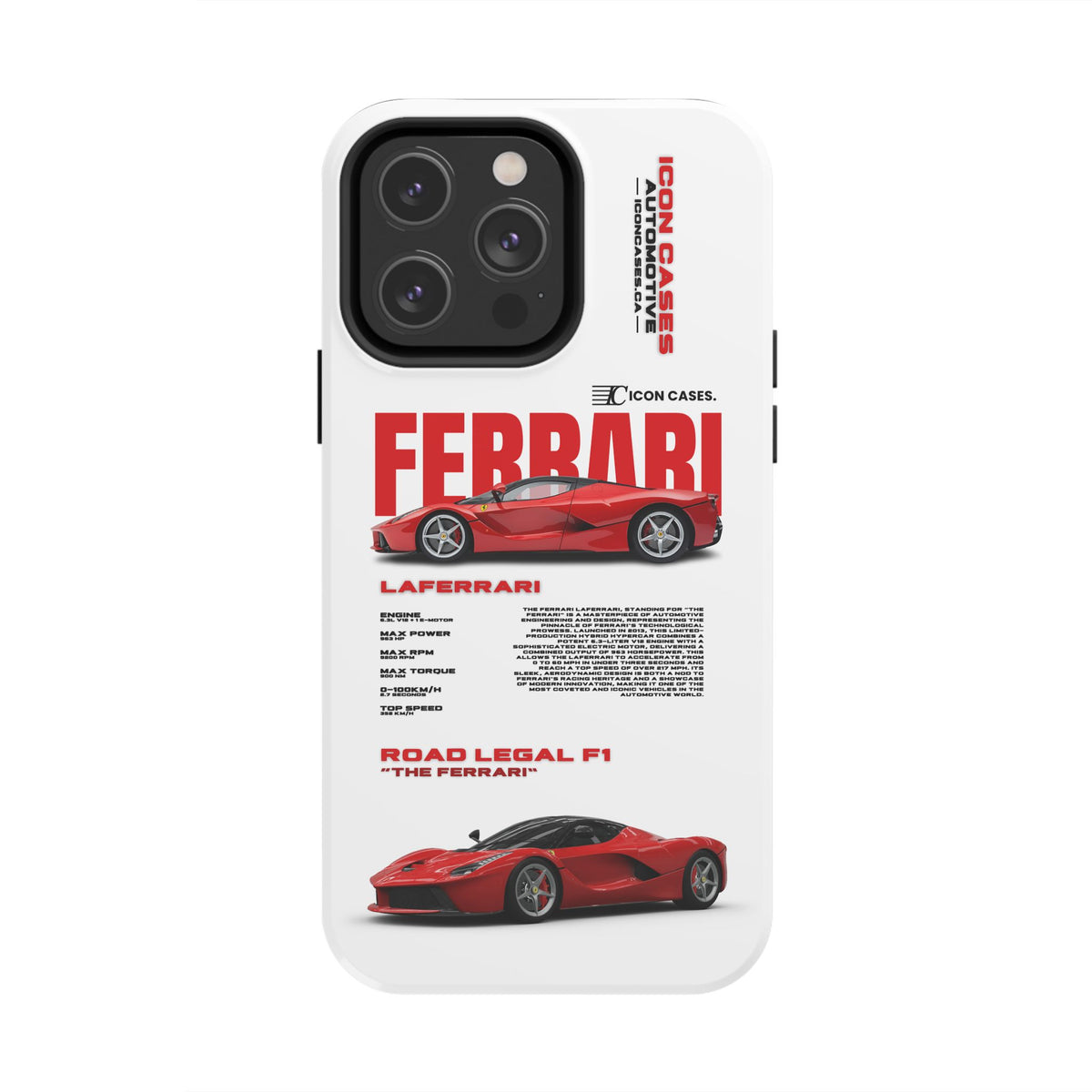 "Laferrari" White Case