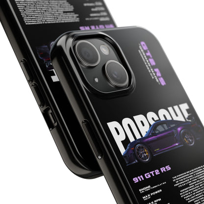 "Purple GT2RS" Black Case