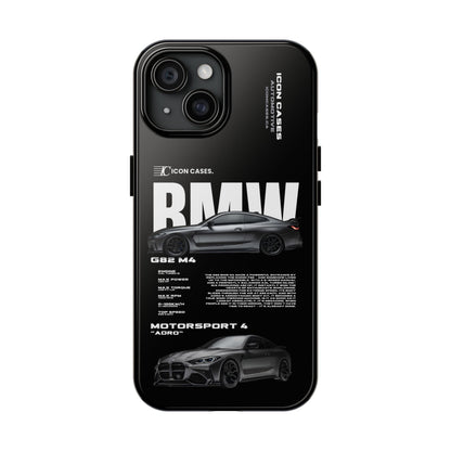 "G82 M4" Black Case Phone Case Icon Cases