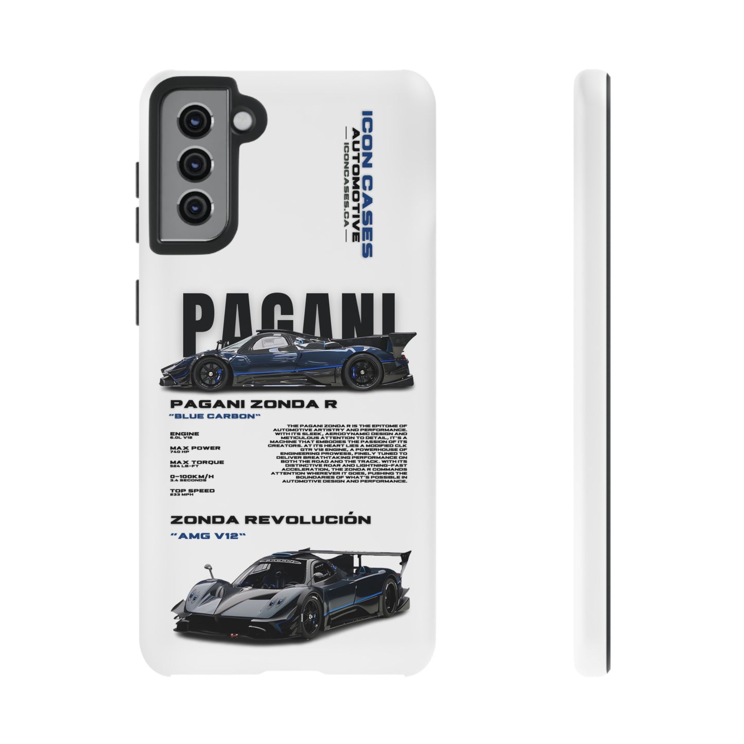 "Zonda R" hard case - samsung Phone Case Icon Cases