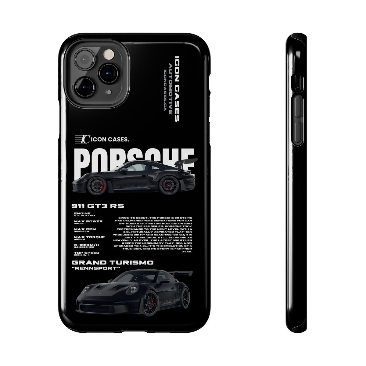 "GT3RS" black case