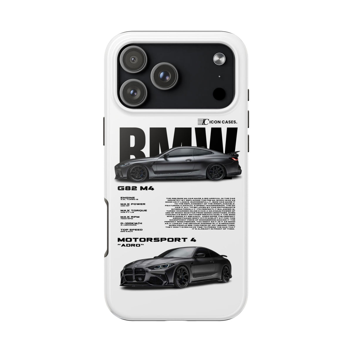 "G82 M4" White Case