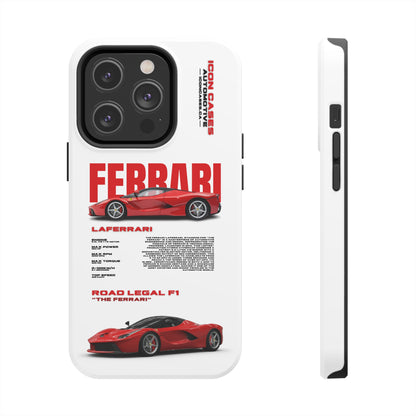 "Laferrari" White Case Phone Case Icon Cases