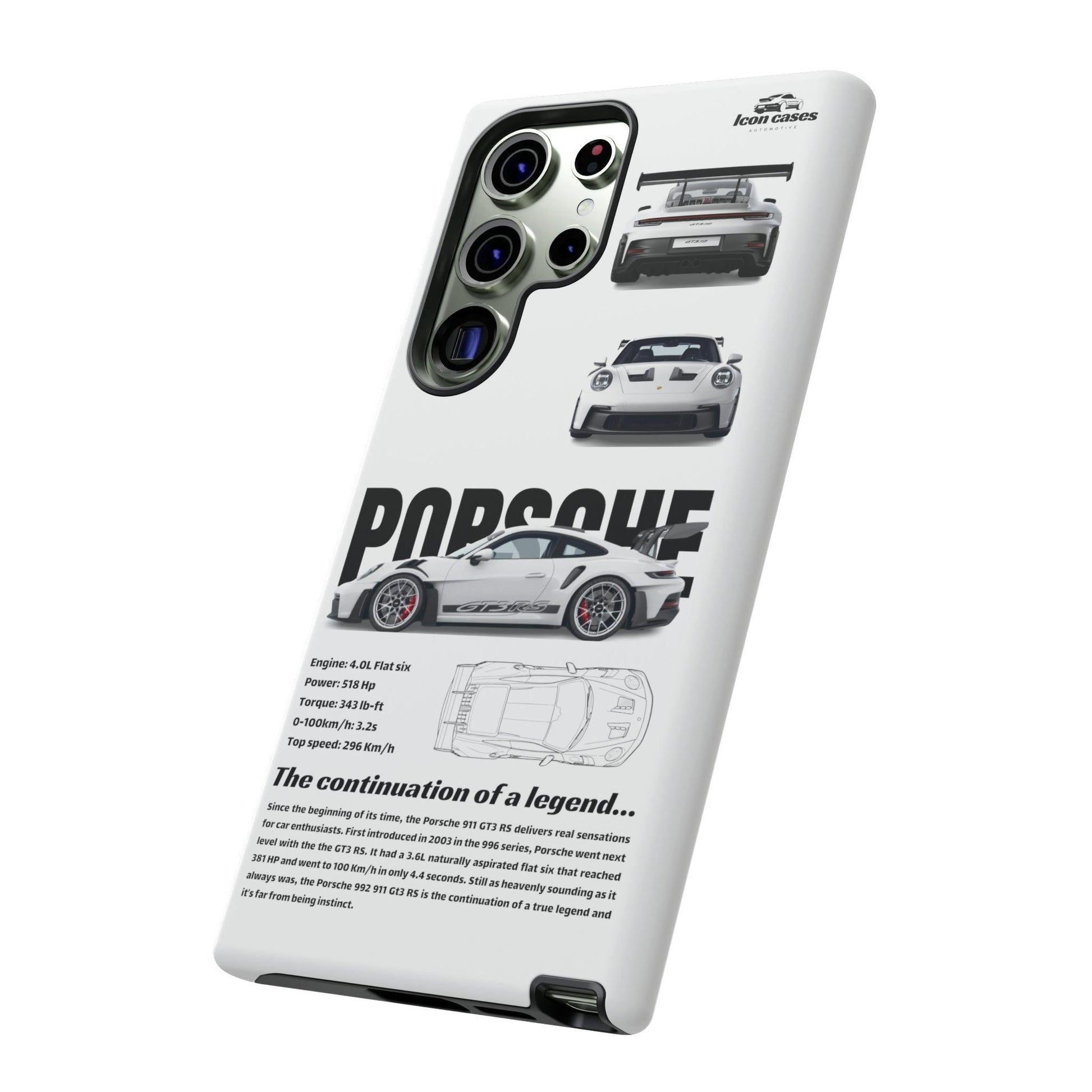 "Gt3 RS" hard case - Samsung galaxy - Icon Cases