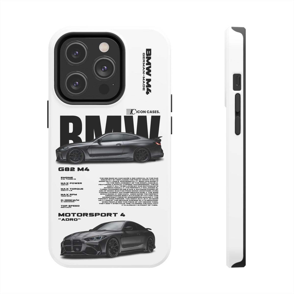 "G82 M4" White Case