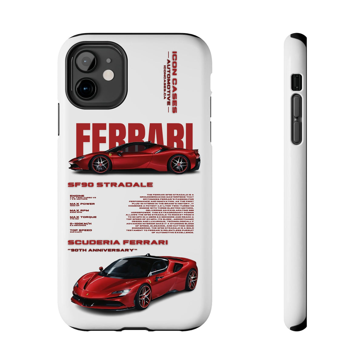 "SF90" White Case