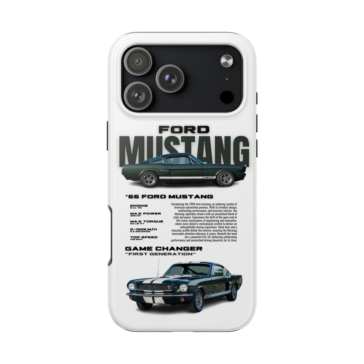 "Mustang"  White Case