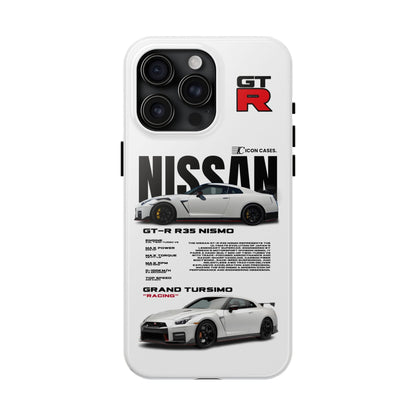 "GTR R35" white case Phone Case Icon Cases