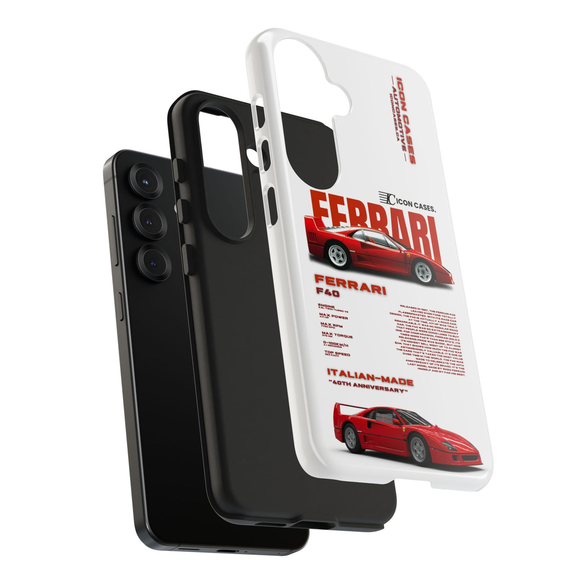"F40" White Case