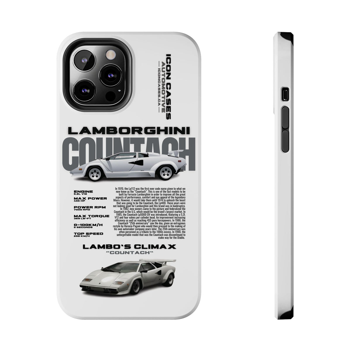 "Countach" White Case