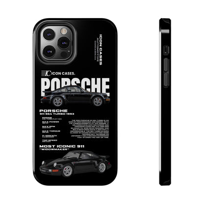 "964 Turbo" black case Phone Case Icon Cases