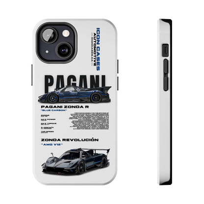 "Zonda R" White Case Phone Case Icon Cases