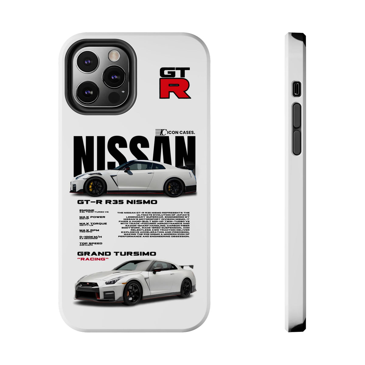 "GTR R35" white case
