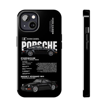 "964 Turbo" black case Phone Case Icon Cases
