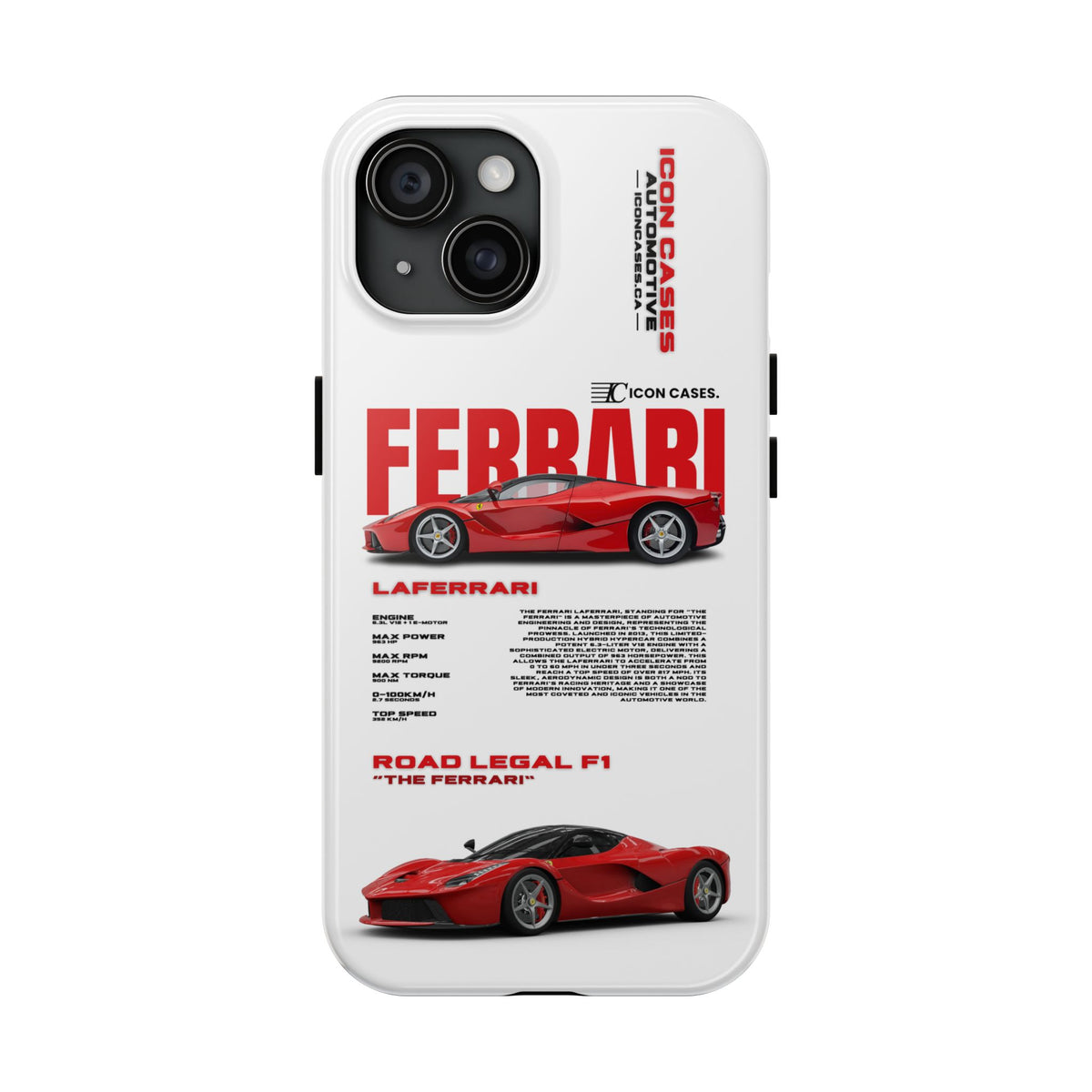 "Laferrari" White Case