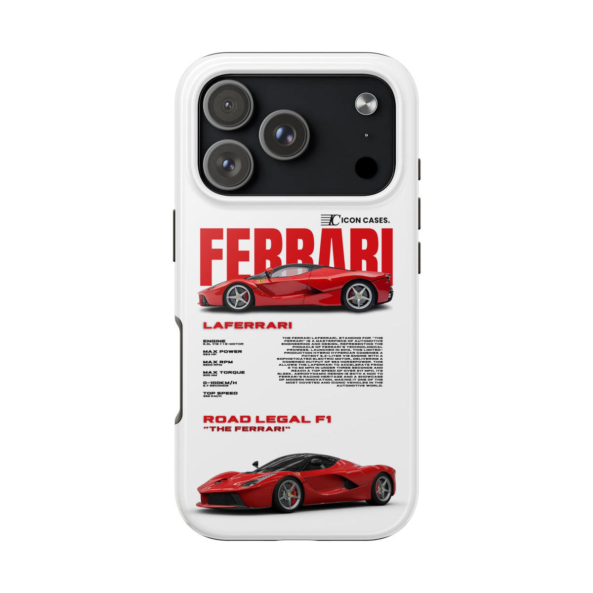 "Laferrari" White Case