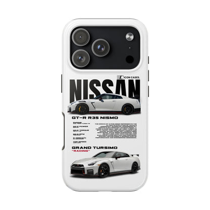 "GTR R35" white case