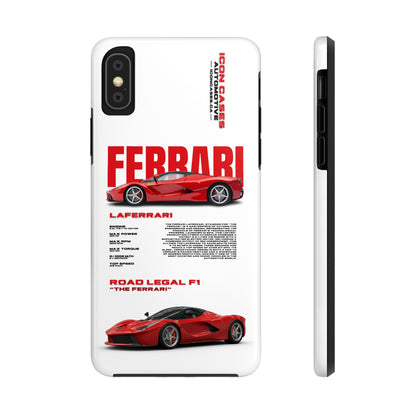 "Laferrari" White Case Phone Case Icon Cases