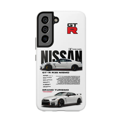 "GTR R35" white case Phone Case Icon Cases