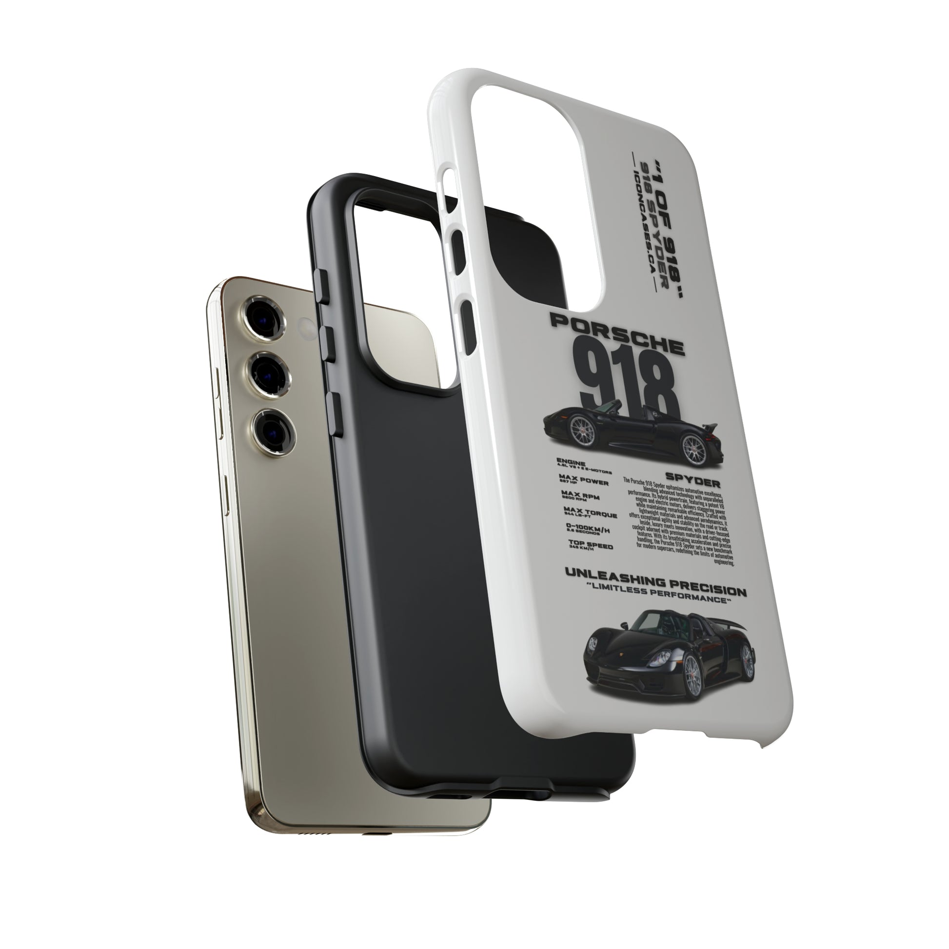 "918 spyder" hard case - samsung Phone Case Icon Cases