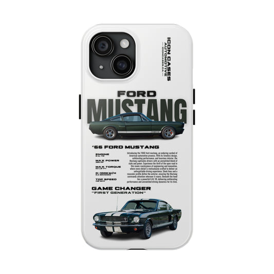 "Mustang"  White Case Phone Case Icon Cases