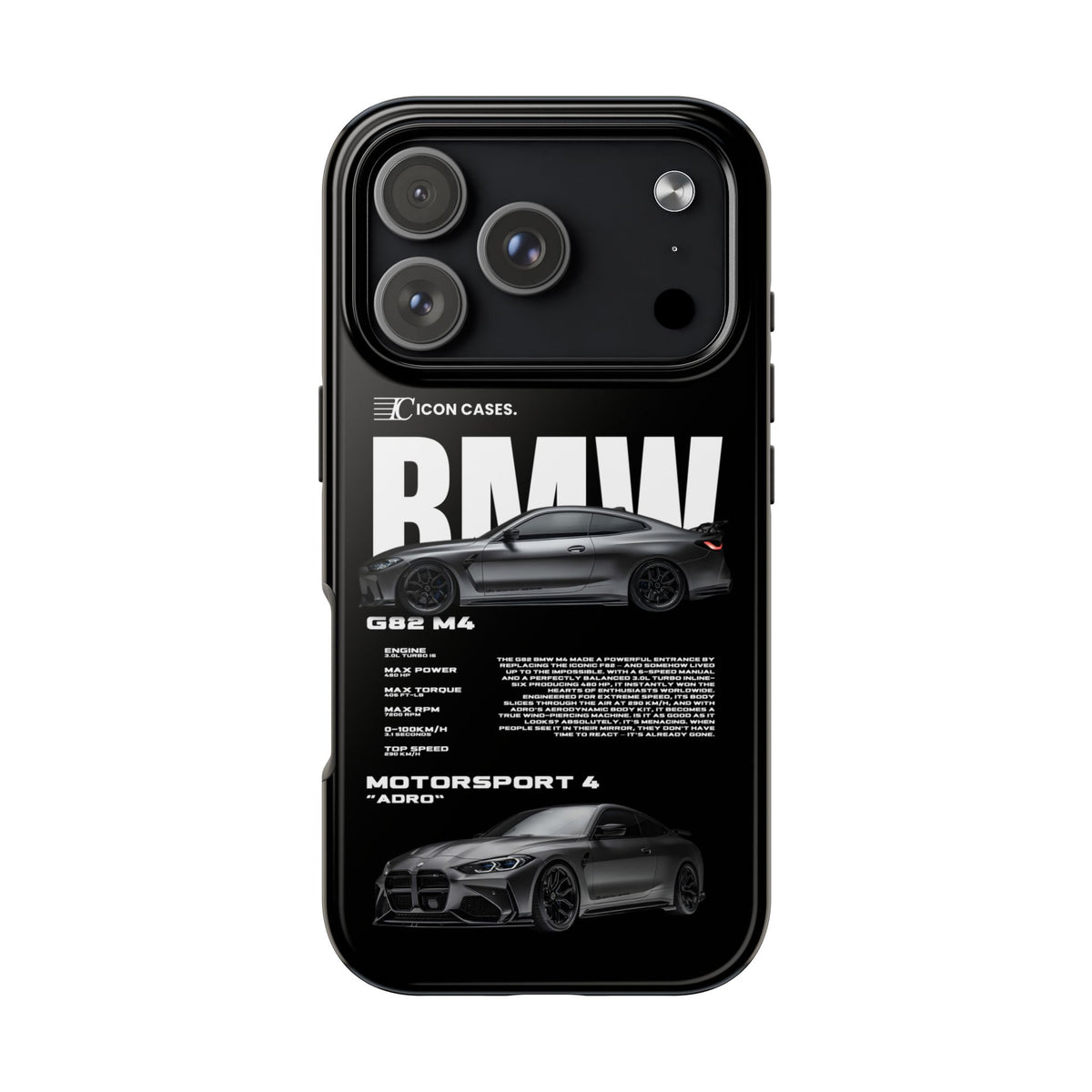 "G82 M4" Black Case