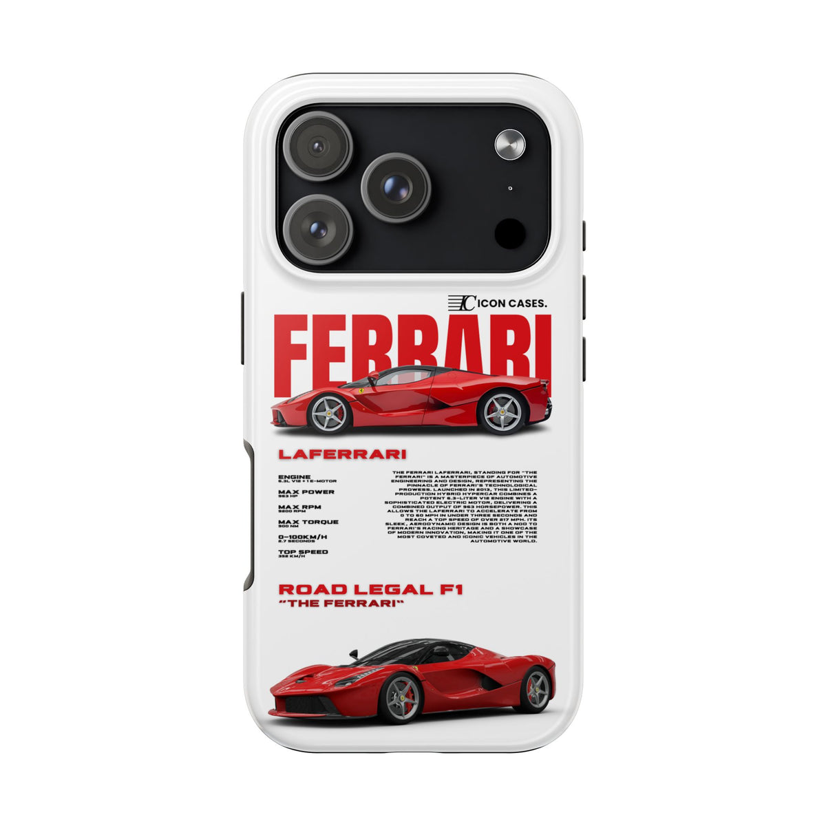"Laferrari" White Case