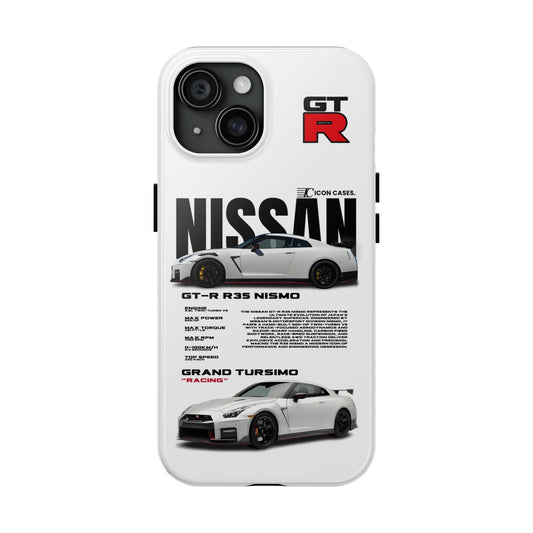 "GTR R35" white case Phone Case Icon Cases
