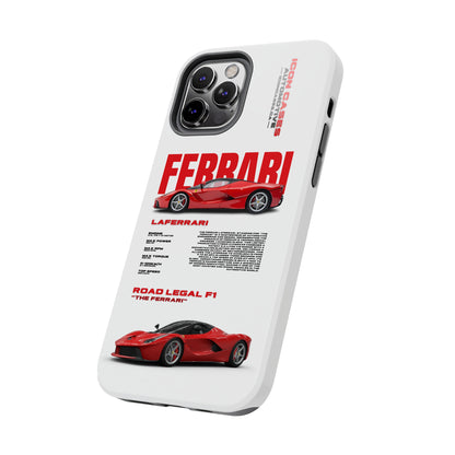 "Laferrari" White Case Phone Case Icon Cases